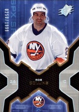 2006-07 SPx #196 Rob Collins RC SERIAL #250/1999 NEW YORK ISLANDERS