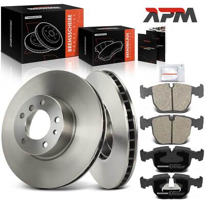 Bremsscheiben Bremsbeläge Vorne 324mm für BMW 5er E39 7er E38 540i 1994-2001