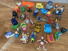 Large Lot Mcdonalds Burger King Wendy's Fast Food Happy Meal Toys Vintage 80 s