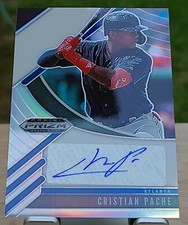Cristian Pache 📈  Prospect Auto 🌈 2020 PRIZM Draft Silver 🏆 GRADE READY 🔥