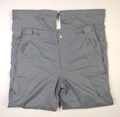 Columbia Youth Boys Carbon Gray Snow Ski Pants Size XL Ice Slope II SB8379 GUC
