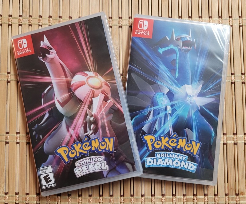 Pokemon Brilliant Diamond/Shining Pearl Exclusive Bundle Hypertrained.