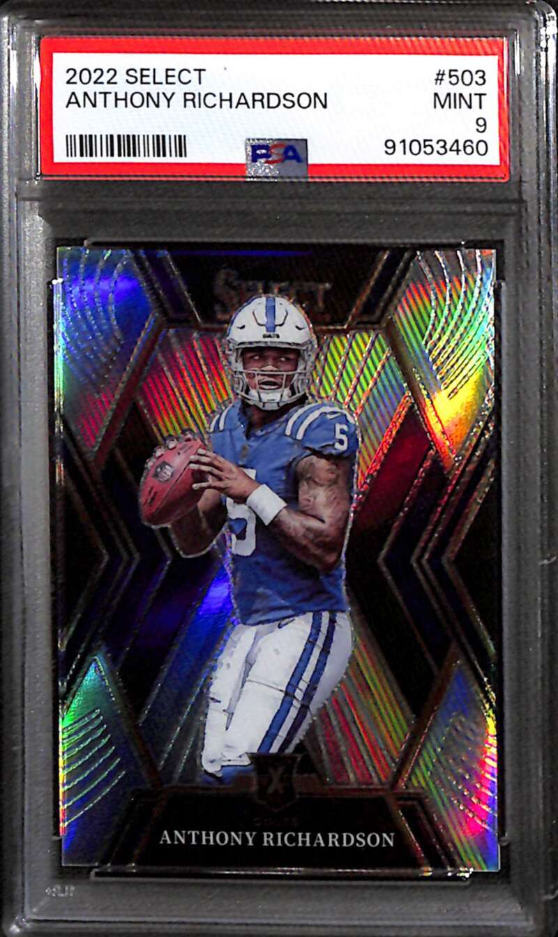 2022 Select 503 Anthony Richardson XRC Rookie PSA 9 MINT