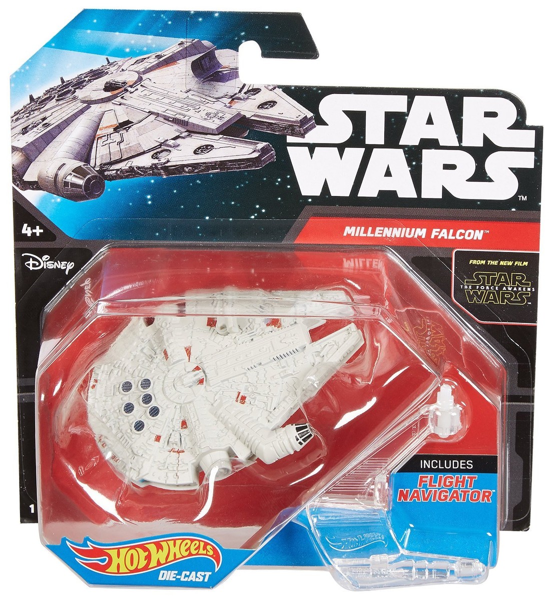 HOT WHEELS STAR WARS STARSHIP SERIES THE FORCE AWAKENS MILLENIUM