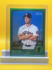 2022 Heritage Base Chrome Green #182 Michael Brantley /273 - Houston Astros