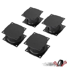 NEW 4X Vibratory Compactor Rubber Isolator Shock Mounts For Stanley For Bobcat