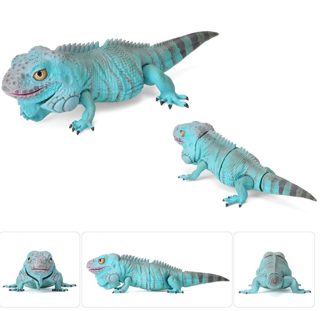Bandai Gashapon Iguana & Crested Gecko Action Figure Complete Set | eBay