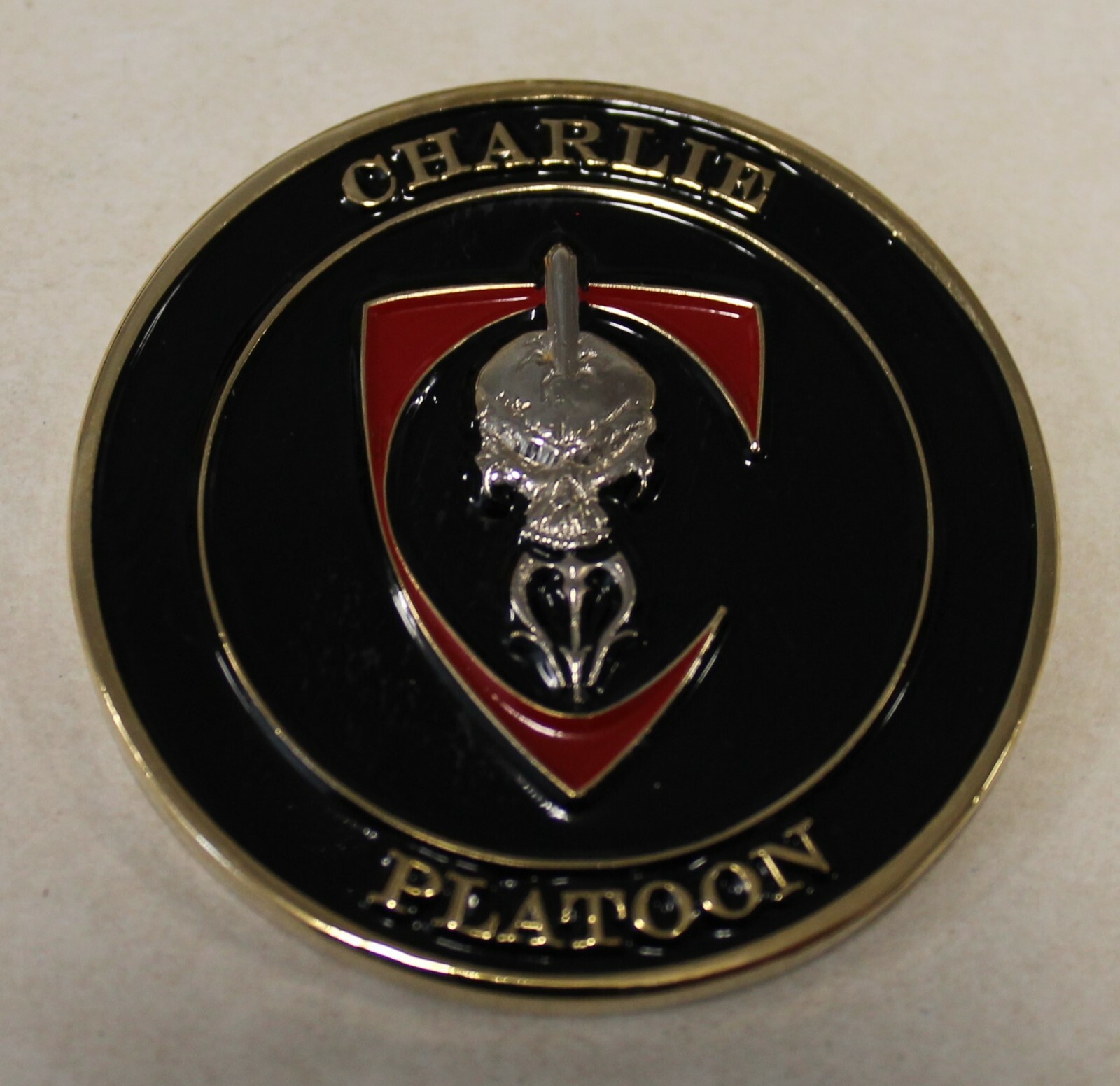 SDVT-1 Navy SEAL Delivery Team Charlie Platoon Challenge Coin-image