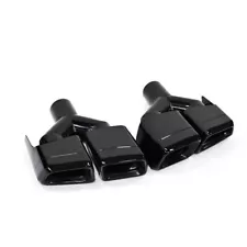 For Mercedes Benz AMG S E CLS Class C63 W212 E63 Exhaust Tip Tail Pipe Muffler