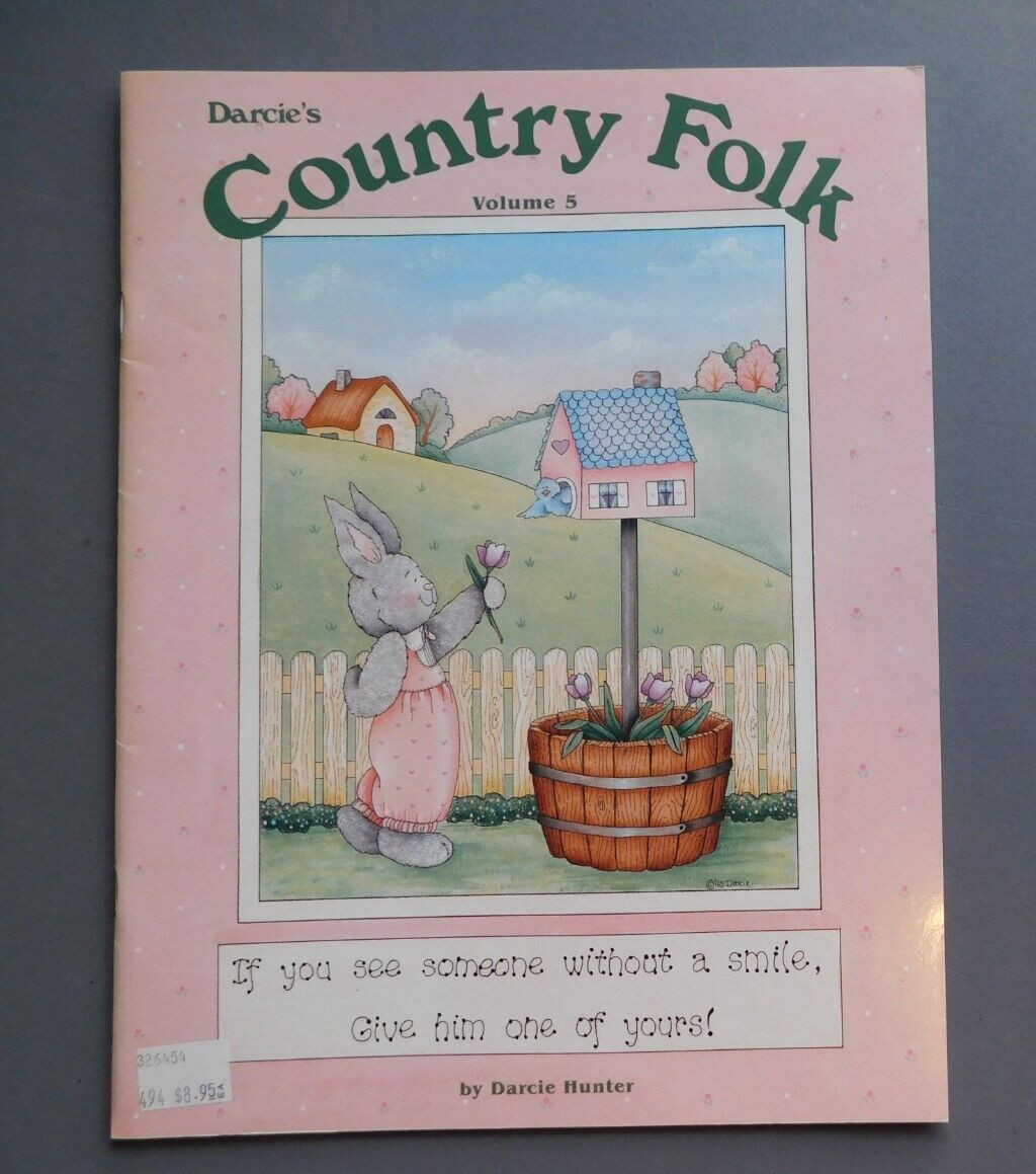 Darcie's Country Folk vol 5 - 1990 Doll Craft instruction - Darcie Hunter