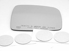 Fits 02-07 Jeep Liberty, Heated Passenger Mirror Glass w/Adhesive No Rear Mount