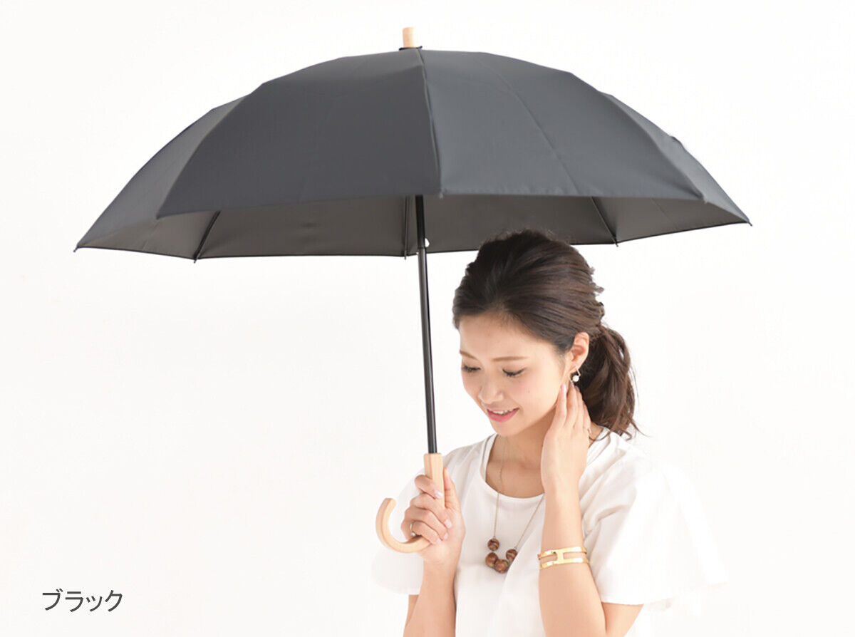 SUN BARRIER UV cut rate 100% Completely Shaded Parasol UV Umbrella folded in two SUN BARRIER UV cut rate 100% Completely Shaded Parasol UV Umbrella folded in two