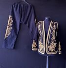 Vintage Embroidered Jacket, Ottoman Model Anatolian Cepken and Shalwar Costume,