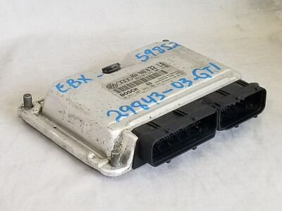 2003 Volkswagen Jetta Golf GTI 1.8L Engine Electronic Control Module ECU ECM PCM