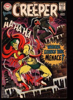 BEWARE THE CREEPER #1 4.0 // 2ND APPEARANCE OF THE CREEPER DC COMICS 1968