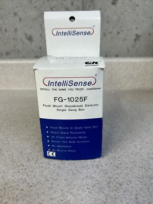 IntelliSense FG-1025 Microflex Dual Technology Glass-Break Detector