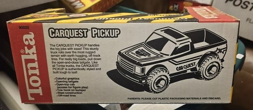 NEW 1991 Tonka Pressed Pressed Steel & Plastic Car Quest Auto Parts Pickup Truck - Picture 5 of 7