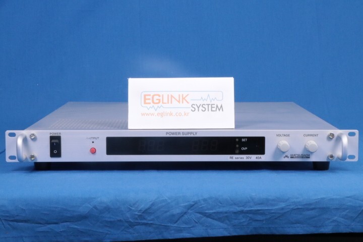Matsusada RE30-40L Power Supply DC 30V/40A, input : 220V Matsusada RE30-40L Power Supply DC 30V/40A, input : 220V