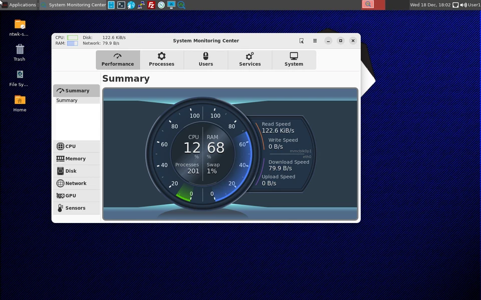 OrangePi PC - Escritorio Linux instalado Foto 3 de 4