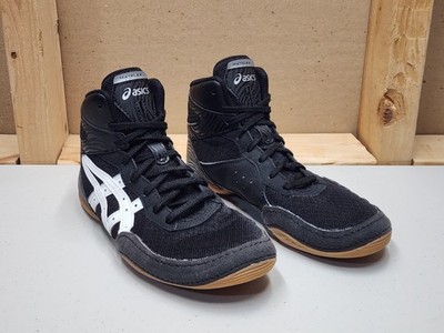 Asics Matflex 7 GS Size 5 Wrestling Shoes  Black 1084A011