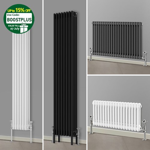 Horizontal Vertical Traditional Radiator 2 3 4 Column Cast Iron Style ...