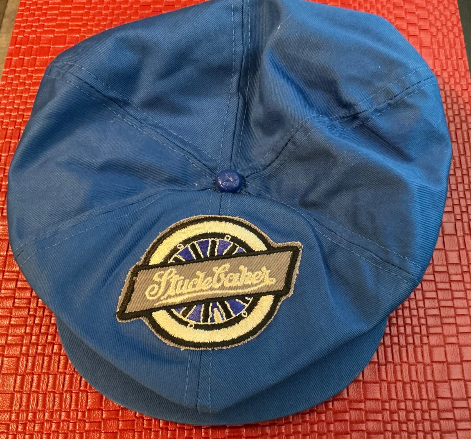 Studebaker Adjustable Hat SnapBack Blue Vintage M… - image 1
