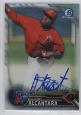 2016 Bowman Chrome Prospects Refractor /499 Victor Alcantara #BCAP-VA Auto 1u6