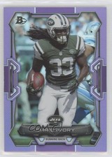 2015 Bowman Purple Rainbow Foil Chris Ivory #79 04qn