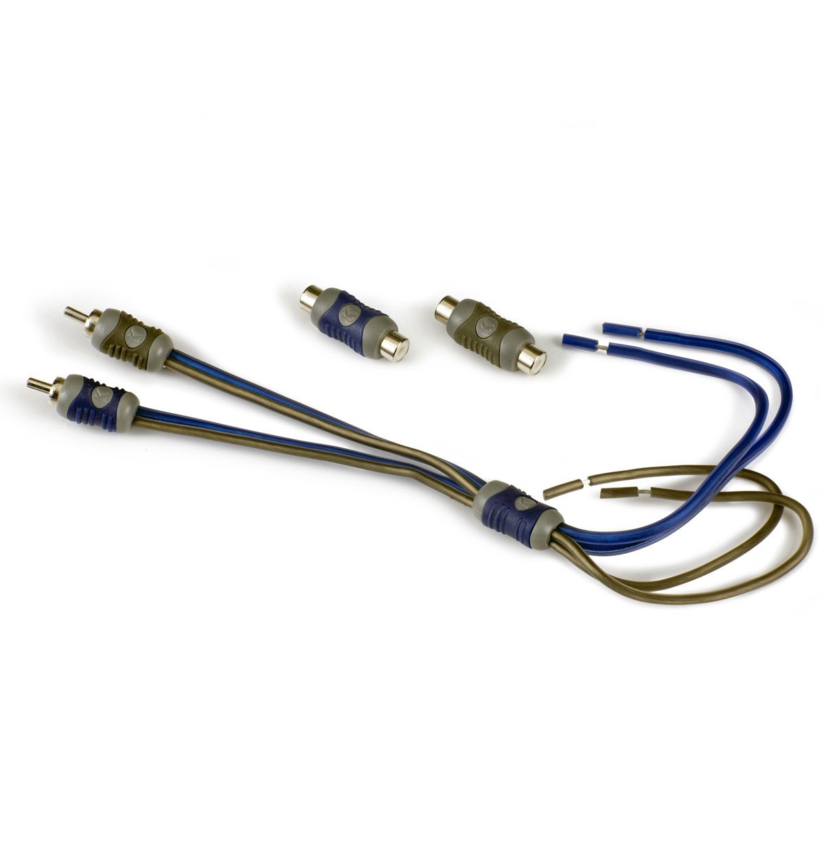 Kicker 46KISL Car Audio Amp Amplifier Speaker Wire to 2 Chan