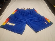 Mitchell Ness Mens Denver Nuggets Road Swingman 1991-92 Shorts NWT X-Large