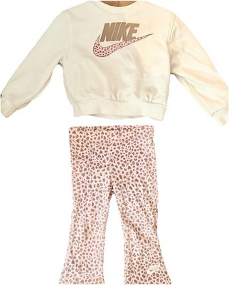2T Girls Nike Leopard Set
