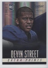 2014 Panini Prestige Rookie Extra Points Holo Silver 24/25 Devin Street #262 1j6