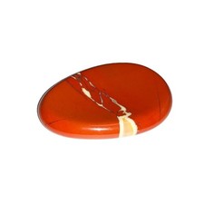 Worry Stone (Pierre Pouce) Jaspe rouge