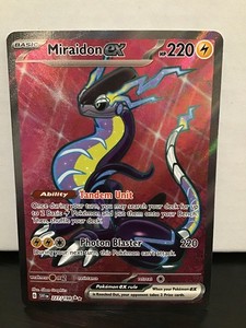 pokemon miraidon card value Pokemon Card Miraidon