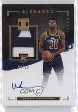 2020-21 Impeccable Elegance Rookie Jersey Holo Gold 4/10 Udoka Azubuike Auto 3hd