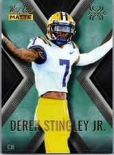 2022 Wild Card Matte Rookie X-Plode White/Blue Derek Stingley Jr.