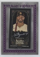 2024 Topps Allen & Ginter X Framed Mini 17/25 Xander Bogaerts #MA-XB Auto 5ov