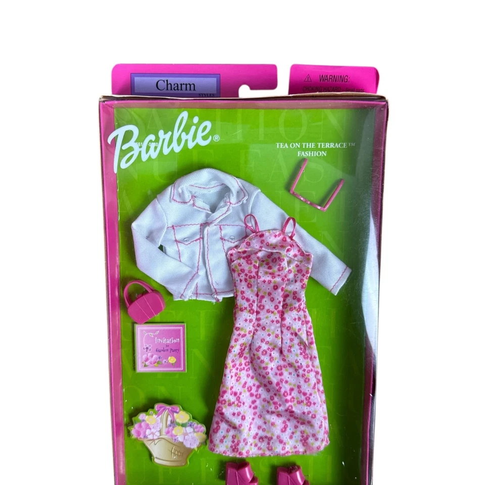 Barbie Fashion Avenue Té en la Terraza Dije Estilo Conjunto NUEVO Mattel Foto 2 de 3