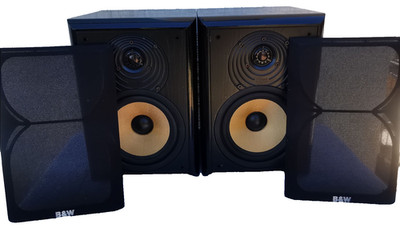 Bowers & Wilkins CDM2  Bookshelf Speaker Consecutive Numbers Refinished Restored