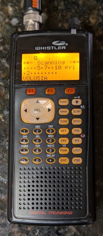 Whistler WS1040 Digital Handheld Scanner