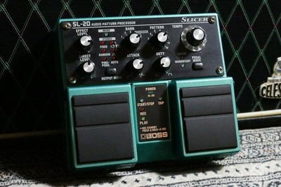 BOSS SL-20 Slicer Twin Pedal Guitar Effects Tested Working From Japan