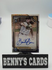 2024 Bowman Chrome Prospect Baseball Mojo Refractor Auto 34/150 Boston Bateman