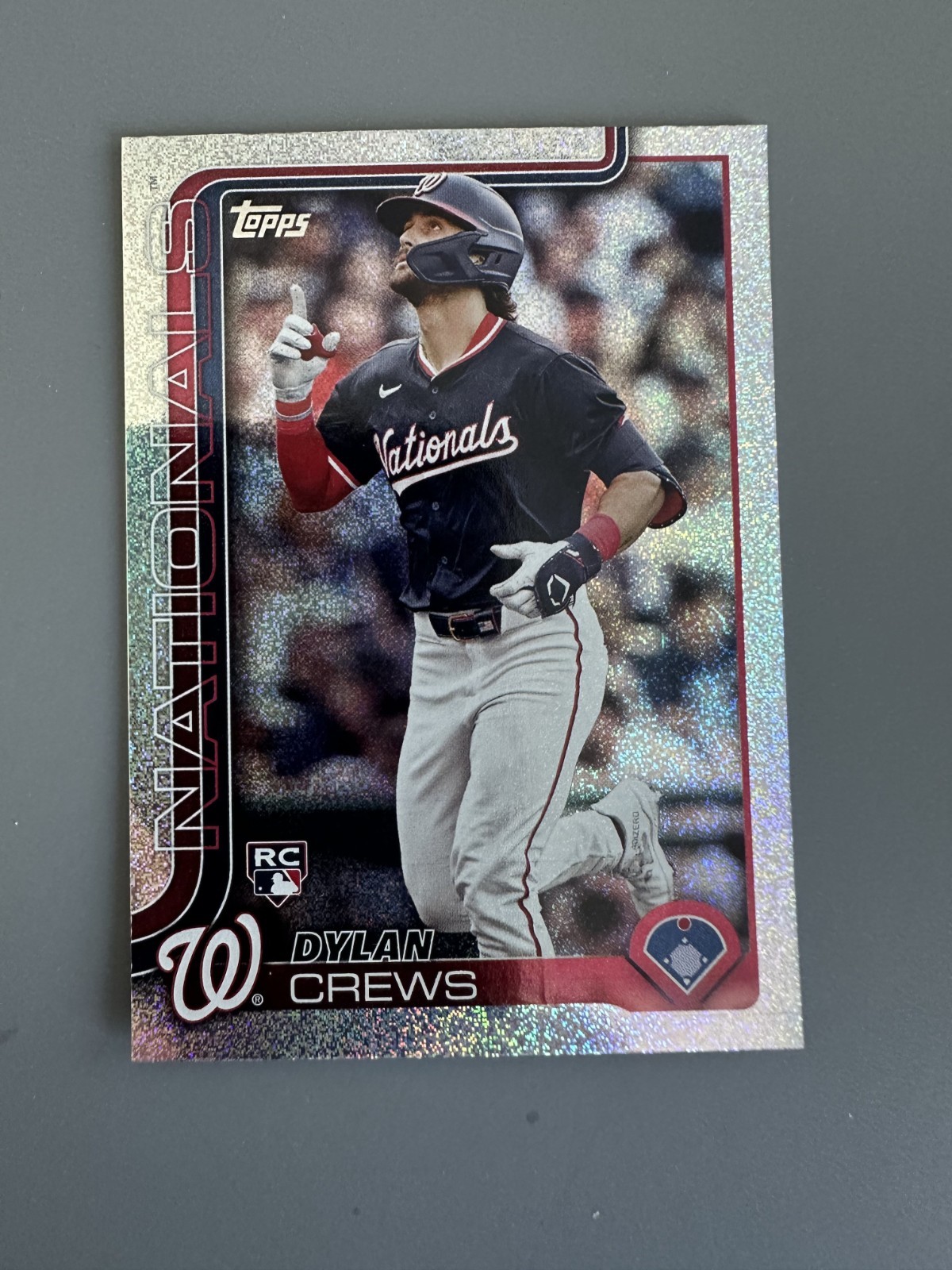 2025 Topps #74 Dylan Crews Sandglitter Nationals RC