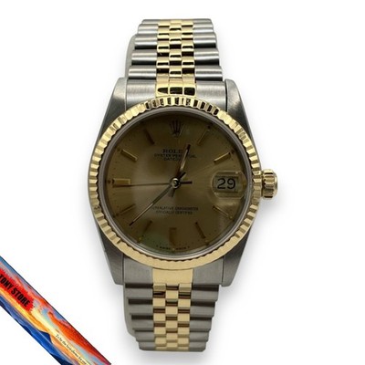 ROLEX Datejust 68273 Automatic Watch Overhauled Box Included