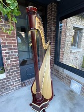 harpe à pédales d'étude Camac, Clio Table large, 44 cordes , finition acajou