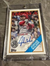 2023 Topps Update Jordan Walker RC Auto 1988 Insert Cardinals Rookie MLB