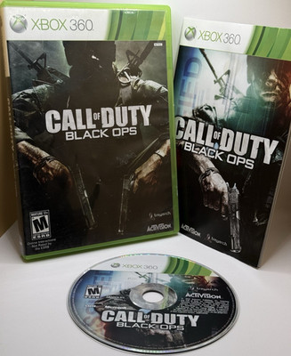 Activision Call of Duty: Black Ops Xbox 360 Manual Included, 2010