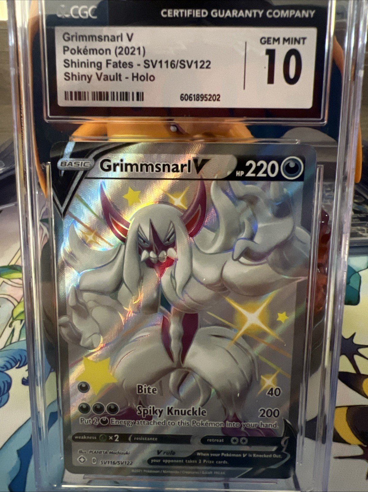 Grimmsnarl v SV116/SV122 Shining Fates: Shiny Vault Holo