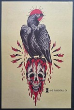 Original 2005 Mike Rubendall Traditional Tattoo Flash LARGE SIZE Print, Poster.