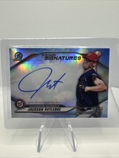 2020 Bowman Chrome - Prime Chrome Signatures Jackson Rutledge #PCS-JR /50...